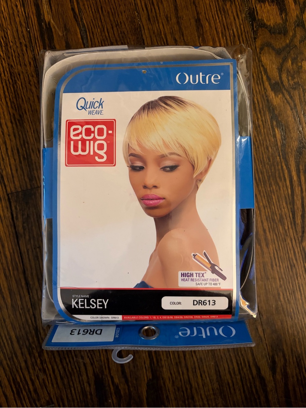 Outre Eco-Wig Kelsey Quick Weave Wig in DR613 Blonde